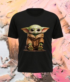 Camiseta Estampada - Baby Yoda