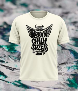 Camiseta Estampada - Red Hot Chili Peppers